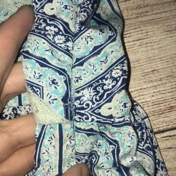 Altar’d State Geometric Fit & Flare Dress Sleeveless sz M FLAW - Picture 5 of 7